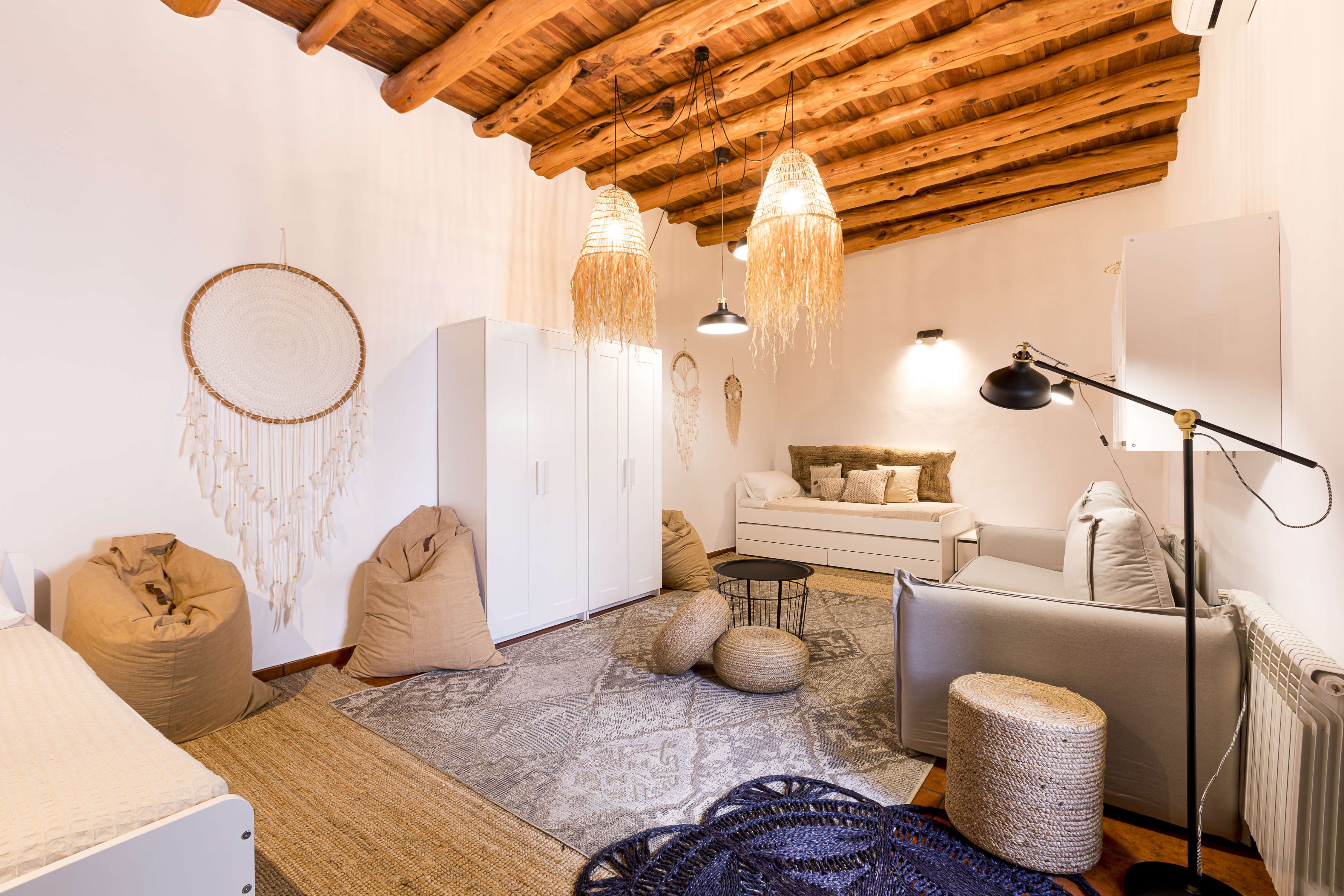 Resa estates rental in jesus 2022 finca private pool in Ibiza house living room.jpg